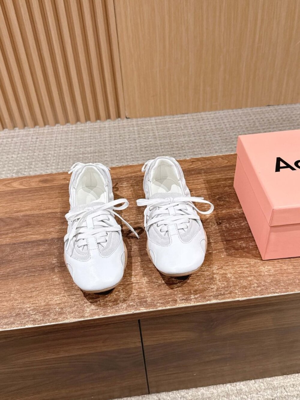 Acne Studios Bilaria Ballerina Sneakers - Picture 9 of 9